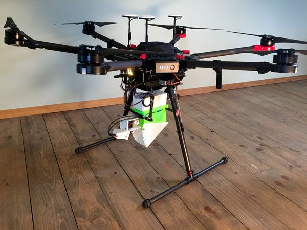 Drones Distribute Sterile Misquitos