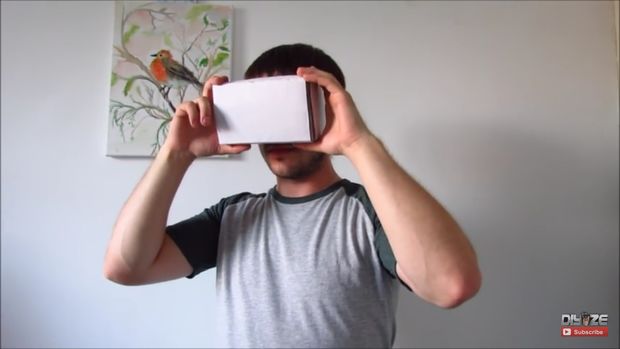 homemade VR headset