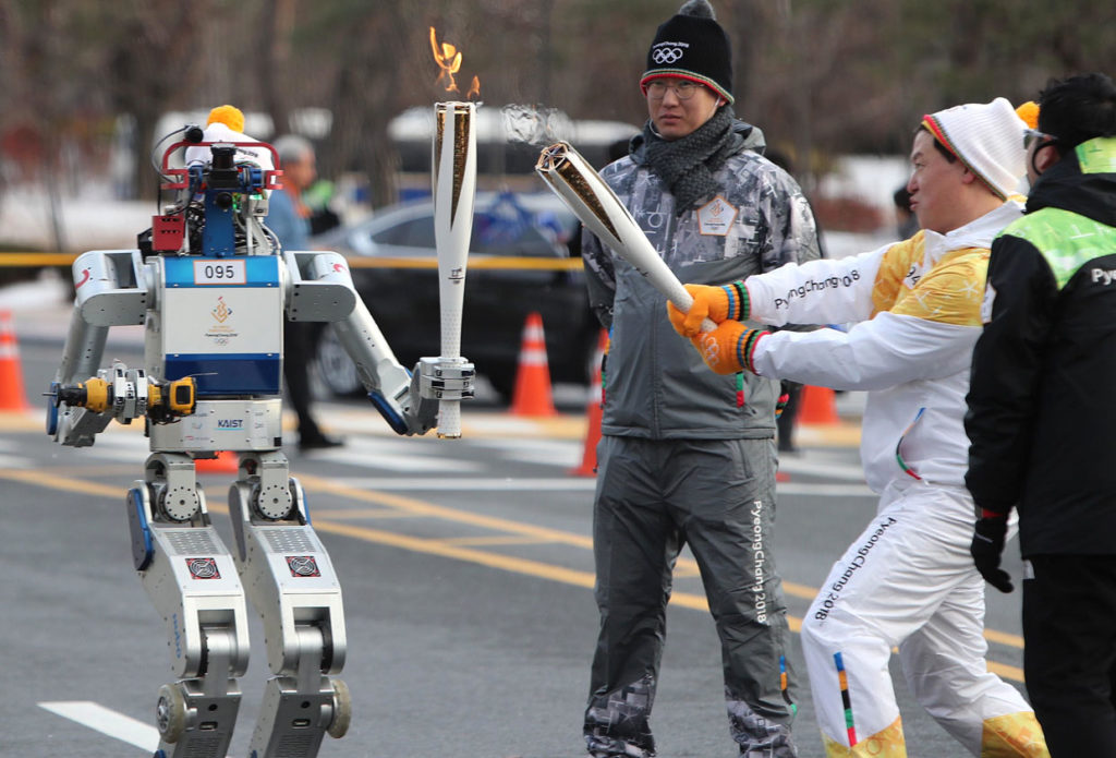Robots play a role at South Korea’s 2018 Winter Olympics