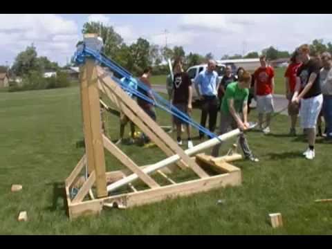 How to make a Torsion catapult?