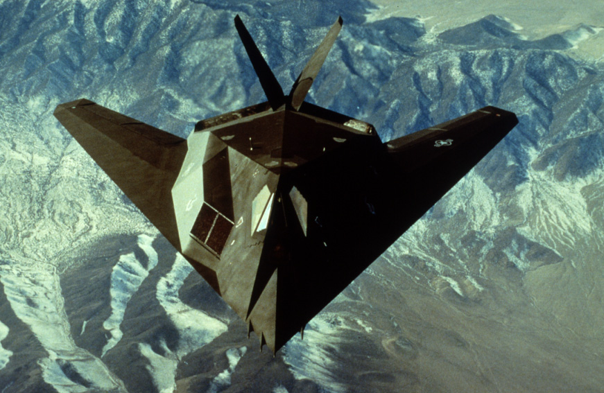 960911-F-00000-001
	The Department of Defense announced today, Sept. 11, 1996, the deployment of U.S. Air Force F-117A Nighthawk aircraft, shown in this file photograph, to the Persian Gulf area of operations.  The F-117A Nighthawk is the worlds first operational aircraft designed to exploit low-observable stealth technology.  The F-117A can employ a variety of weapons and is equipped with sophisticated navigation and attack systems integrated into a state-of-the-art digital avionics suite that increases mission effectiveness and reduces pilot workload.  Detailed planning for missions into highly defended target areas is accomplished by an automated mission planning system developed, specifically, to take advantage of the unique capabilities of the F-117A.  The aircraft will be deploying from the 49th Fighter Wing, Holloman Air Force Base, N.M.  DoD photo.