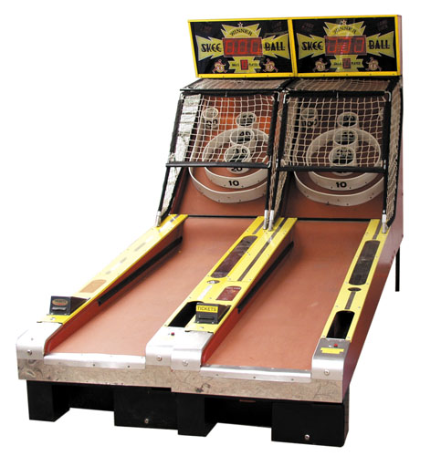 Electronics in skee ball machines