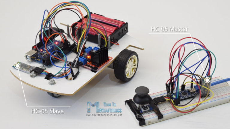 A Robot Car With Bluetooth