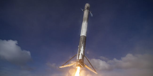 Space+X+Launched+New+Falcon