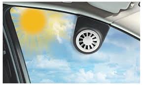 Solar Powered Car Fan