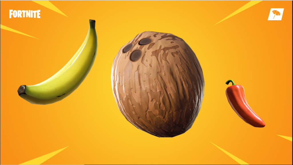 Fortnite: Bananas, Peppers, and Coconuts