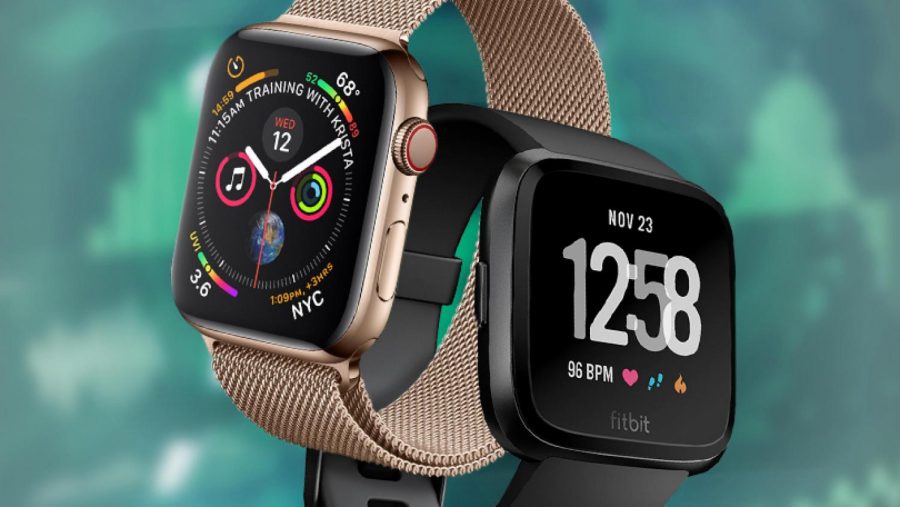 The Apple Watch and Fitbit Versa