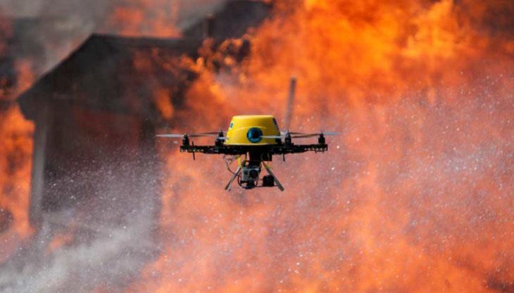 This is a firefighter drone.  Photo Source:  