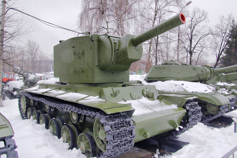 Heavy Soviet Tank KV-2. Советский тяжелый танк КВ-2. by Peer.Gynt is licensed under CC BY-NC-SA 2.0