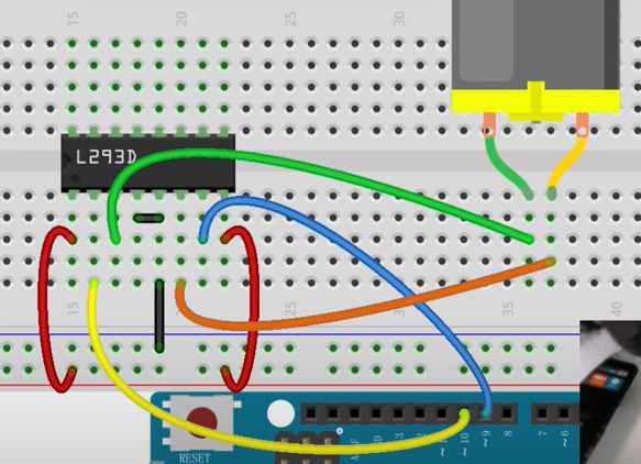 Turning On A Motor Fan Using Elegoo Starter Kit Esteemstreamnews 7284