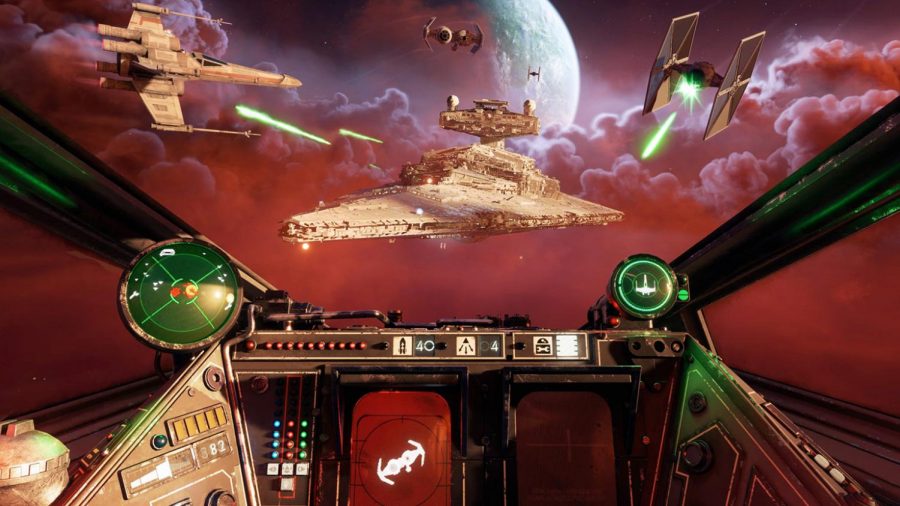 Screen Capture from Starwars Squadron