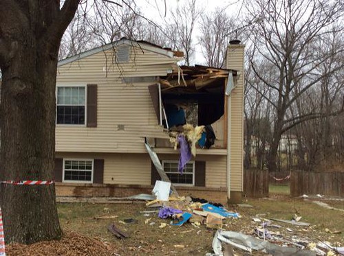 Gaithersburg Plane Crash and House Fire by mcfrsnews is licensed under CC BY-NC-SA 2.0