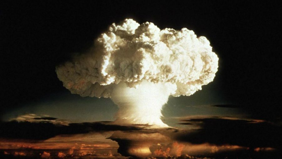 THIS IS NOT COPYRIGHT FREE IMAGE FROM OPENSOURCE!! 1952 Hydrogen bomb.
Source: Quartz