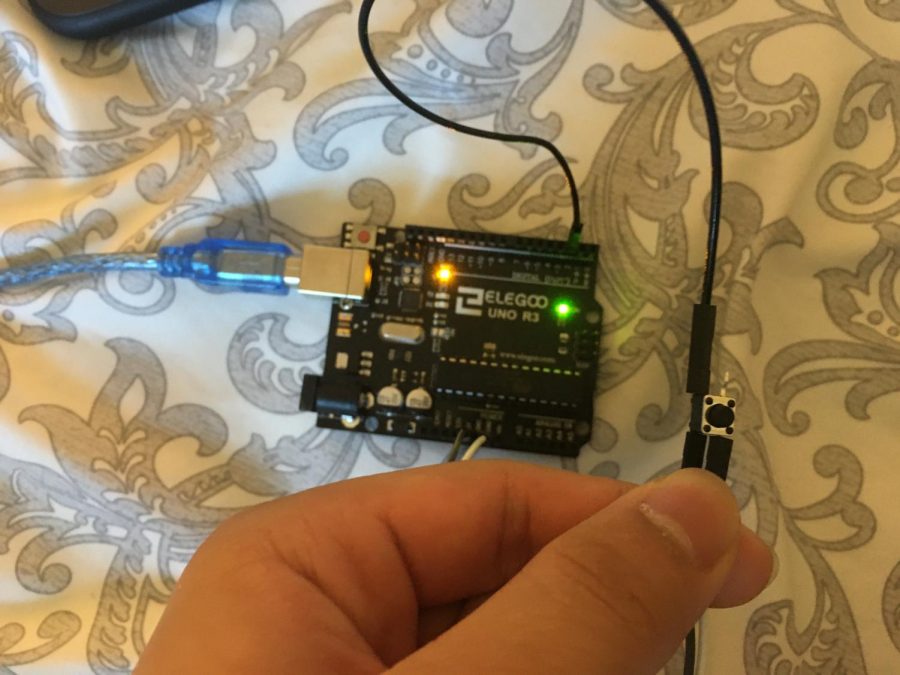 Elegoo Arduino Uno R3 How To Build A Button That Turns On/Off A LED Light