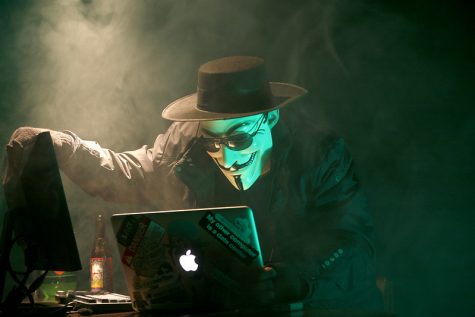 Anonymous Hacker by dustball is licensed under CC BY-NC 2.0