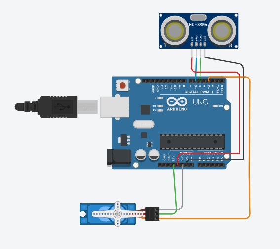 Elegoo Arduino Uno R3 - Motion Sensor Trash Can Project