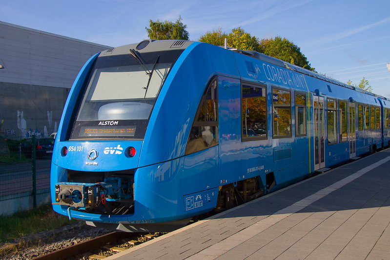 Worlds First Hydrogen Train by Linus Follert is licensed under CC BY-SA 2.0