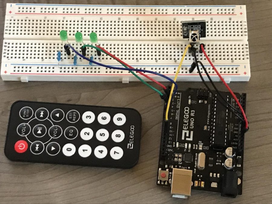 Elegoo+Arduino+Uno+R3+-+Control+an+LED+with+the+Remote+Control
