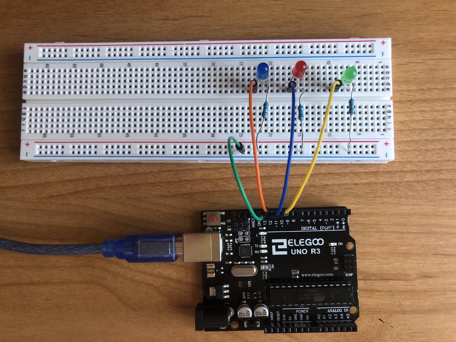 Arduino Uno R3 Elegoo LED Sequential Control Project – ESTEEMStream.News
