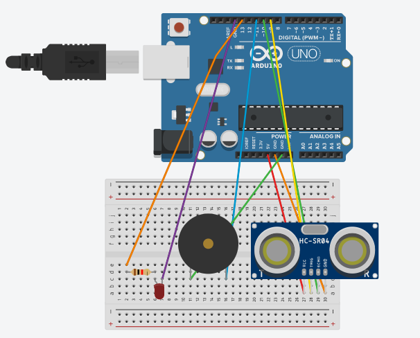 Elegoo+Arduino+R3+How+To+Make+A+Proximity+Sensor+Alarm