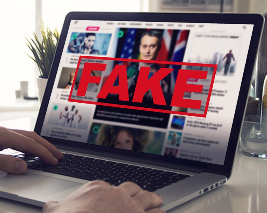 Fake News - Computer Screen Reading Fake News by mikemacmarketing is licensed under CC BY 2.0