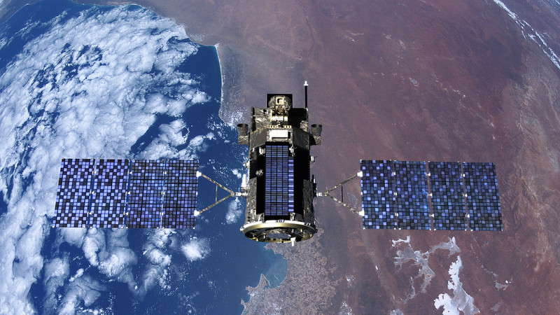 "Satellite in Space" by theglobalpanorama is licensed under CC BY-SA 2.0