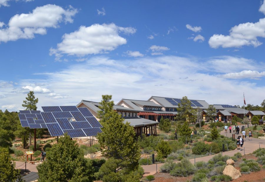 Grand Canyon National Park: Visitor Center Solar Power System 0300 by Grand Canyon NPS is licensed under CC BY 2.0