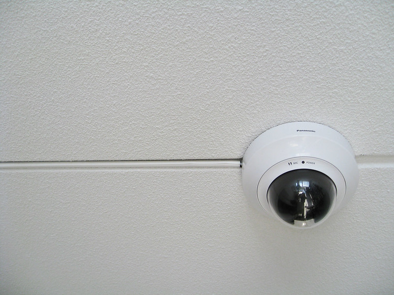 Surveillance camera by Matti Mattila is licensed under CC BY-NC-SA 2.0