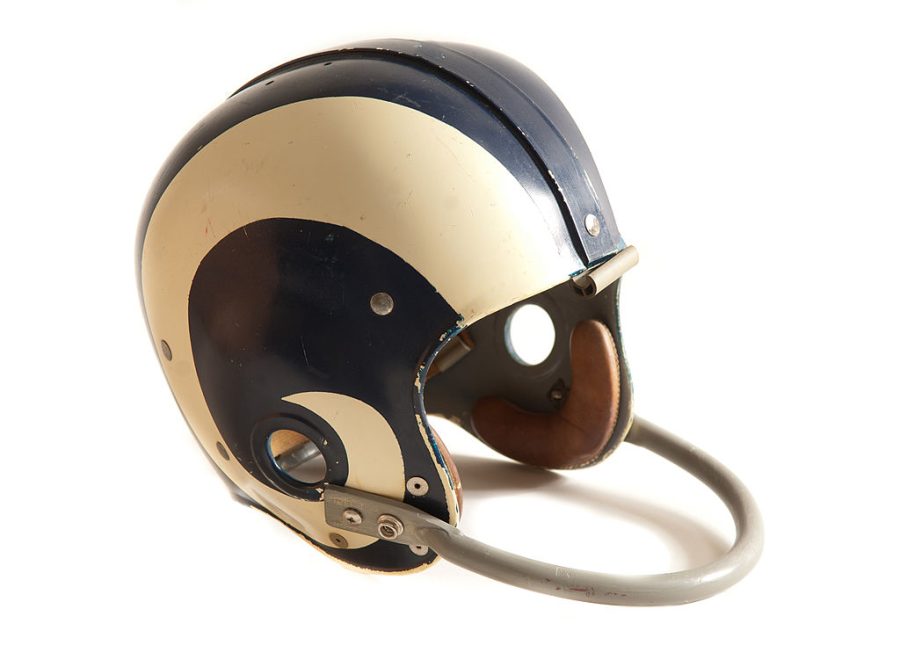 Los Angeles Rams Helmet 1960s.