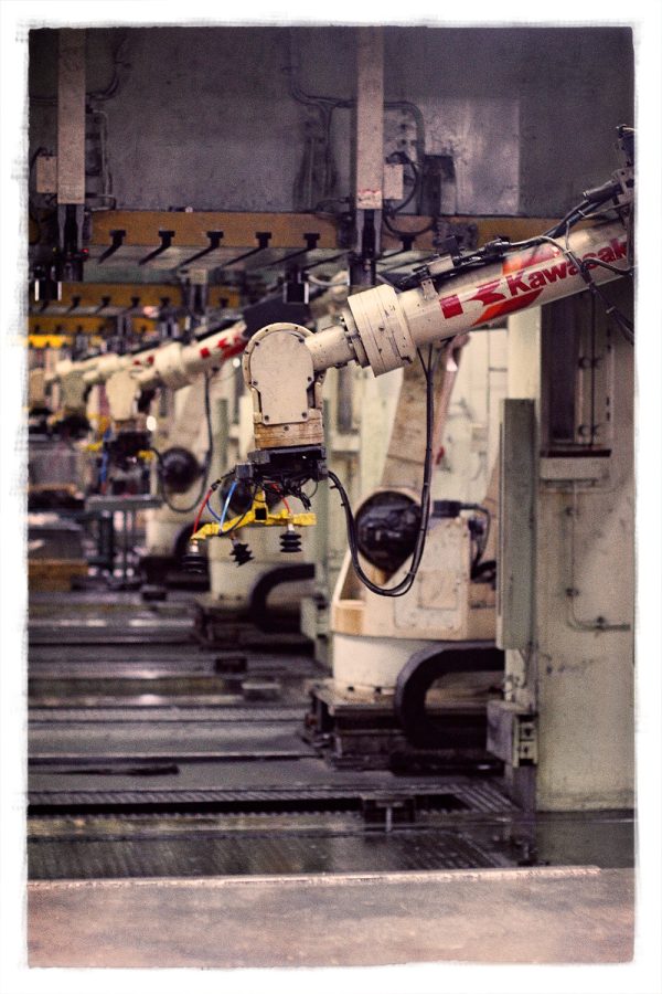 Factory - Robotic Arms by shutupyourface is licensed under CC-BY