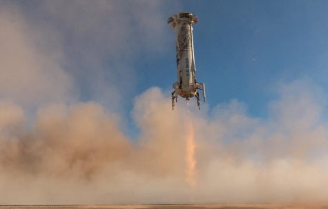 Blue Origin New Shepard NS-10 Landed Booster by NASA Flight Opportunities is licensed under CC BY-NC 2.0