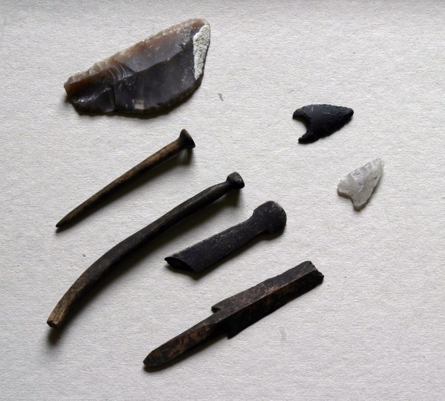 Tools from the stoneage / bronze age by arnybo is marked with CC BY-SA 2.0.