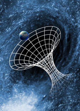 This is a diagram of what some think a wormhole would look like