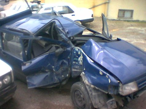 The Physics of a Car Crash