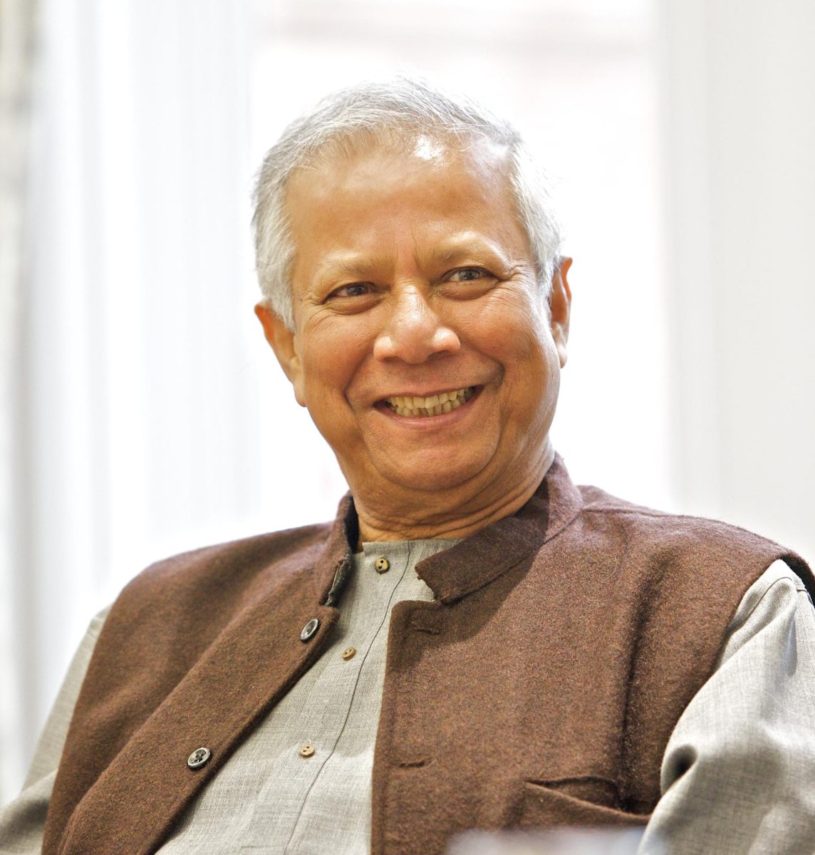 Description: Nobel Peace Prize winner Muhammad Yunus championed his concept of social business as a way to release deprived people from the ‘prison’ of welfare at a special summit hosted by the University of Salford on Saturday 18 May.
Date: 18 May 2013, 07:53
Source: Professor Muhammad Yunus: Building: Social Business Summit
Author: University of Salford Press 