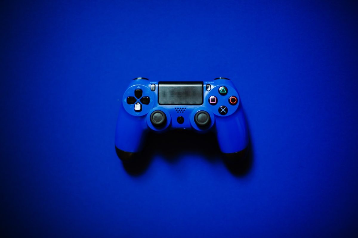 blue+sony+ps+4+game+controller