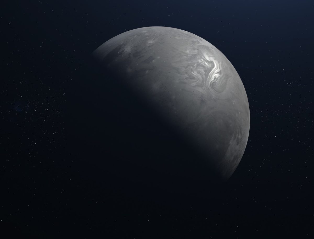 an artists rendering of a distant object in space