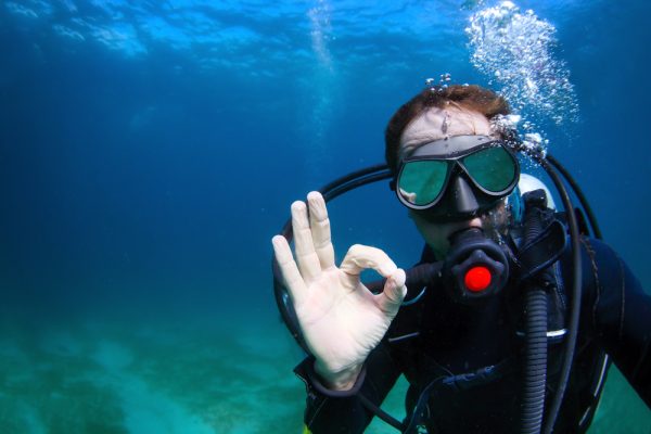 An E-Glove Used To Help Scuba Divers Communicate
