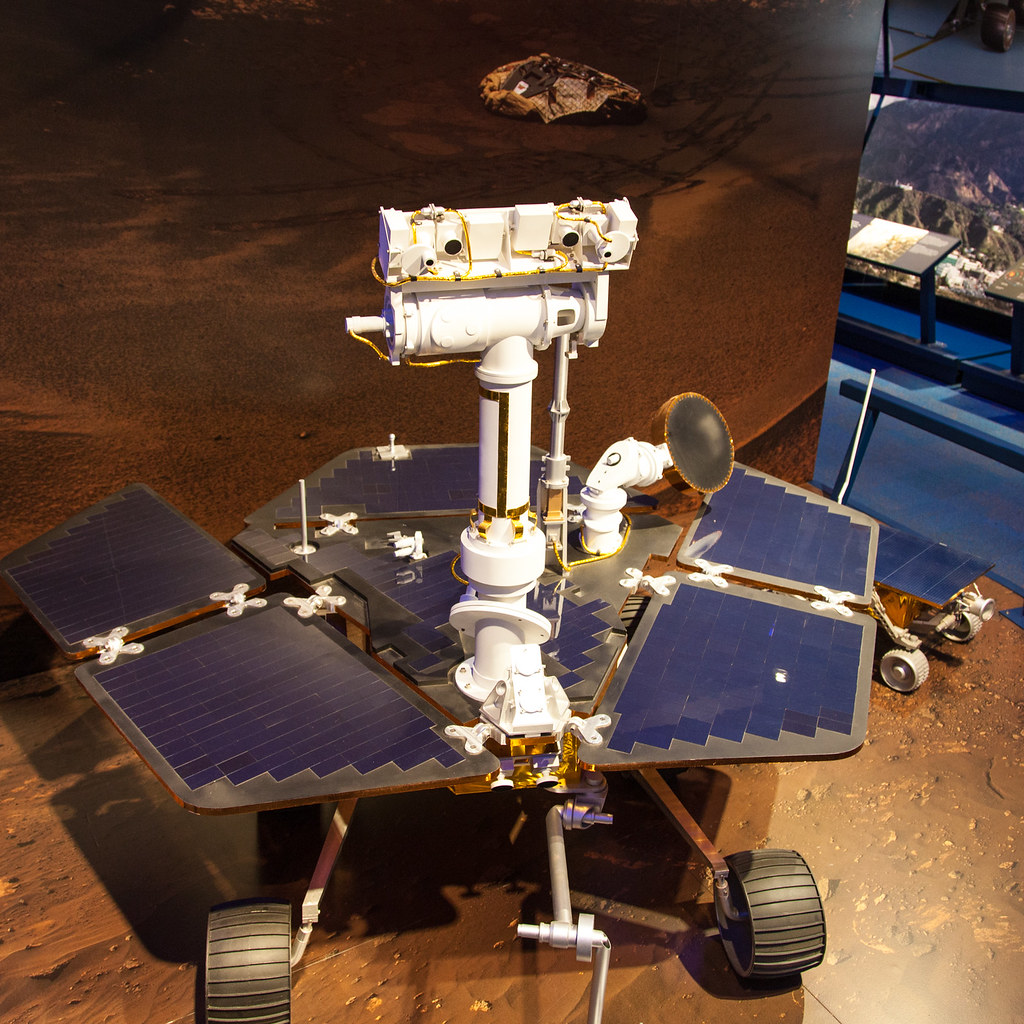 A model of the Opportunity Rover