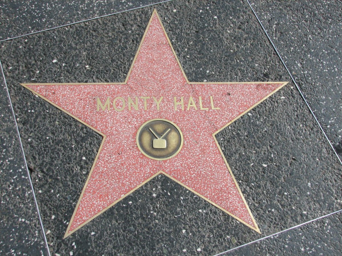 Monty Halls Star on the Hollywood Walk of Fame