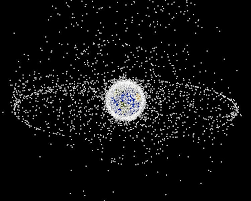 Space debris is causing space to be more crowded.