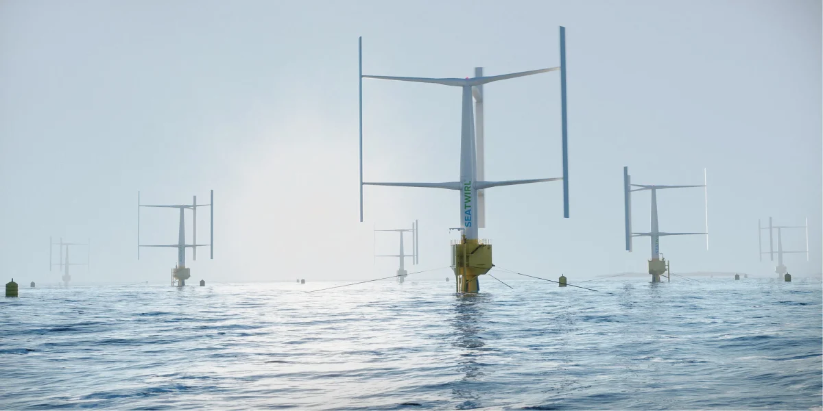 Floating Vertical Axis Wind Turbines