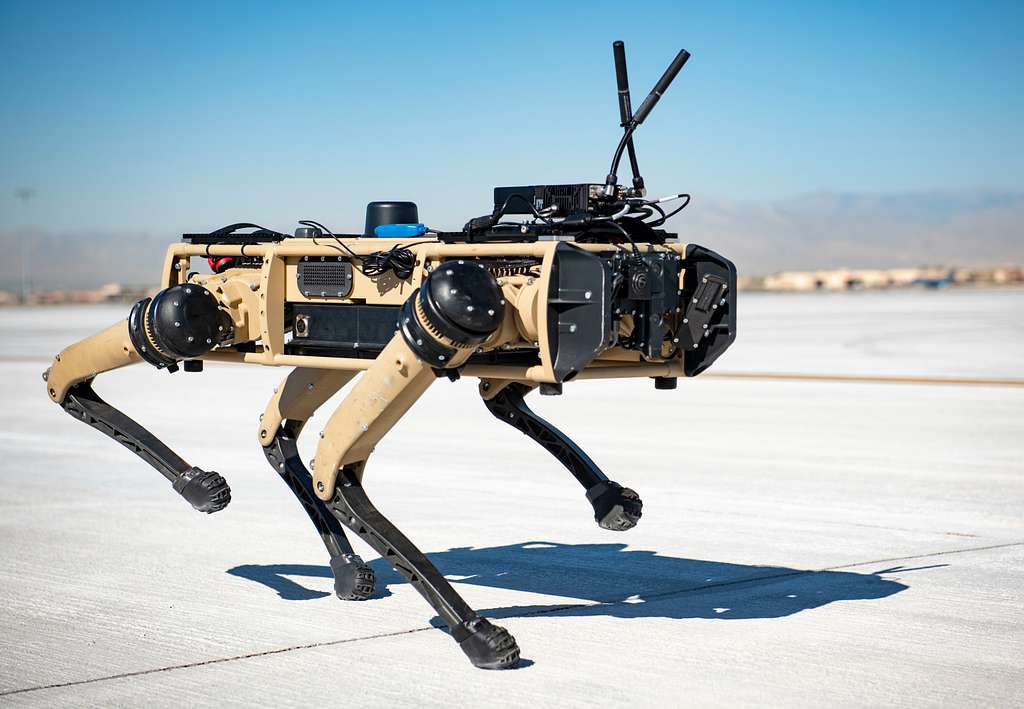 Photo of Military Robot Dog.