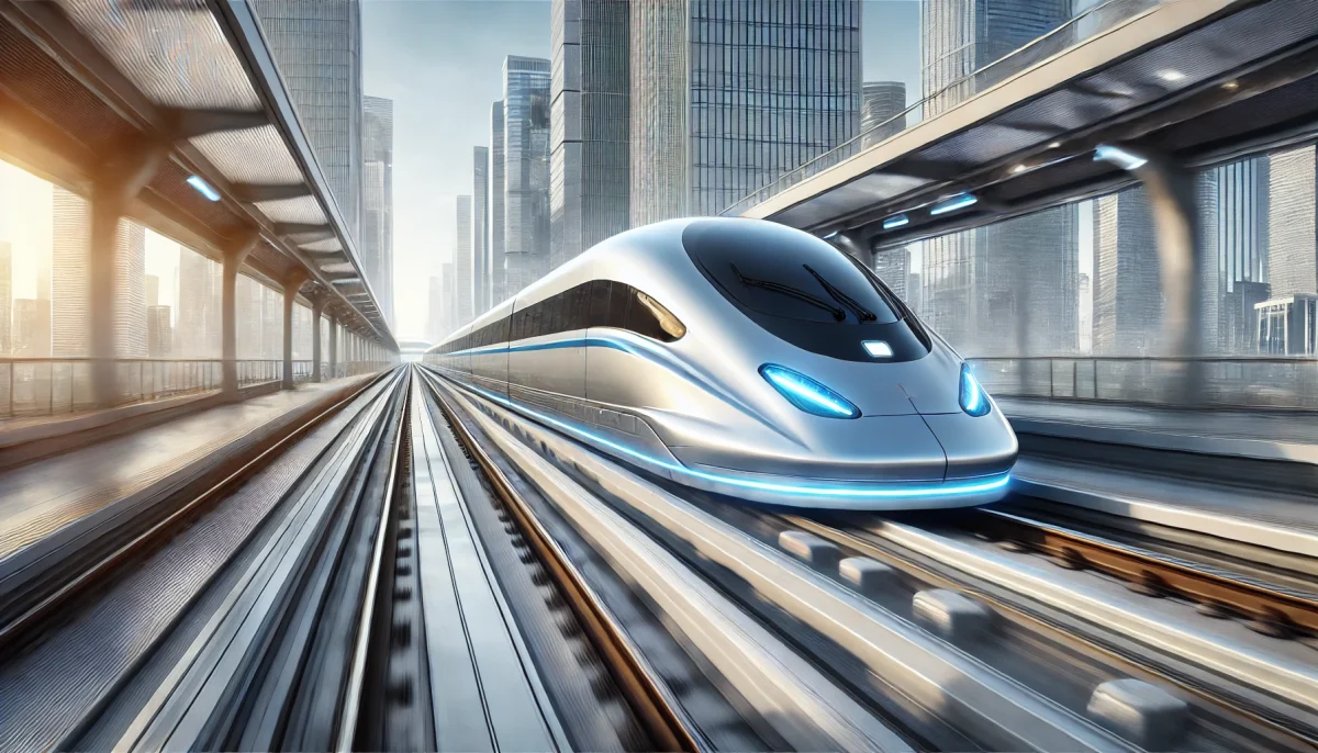 Brand New Maglev Train Has a Top Speed of 1000 kph