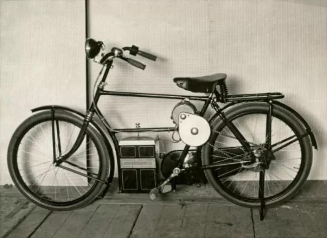 The First E-Bikes