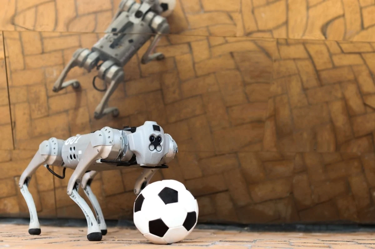 Dribble Bot Doesn't Just Dribble A Soccer Ball But Can Also Save Lives