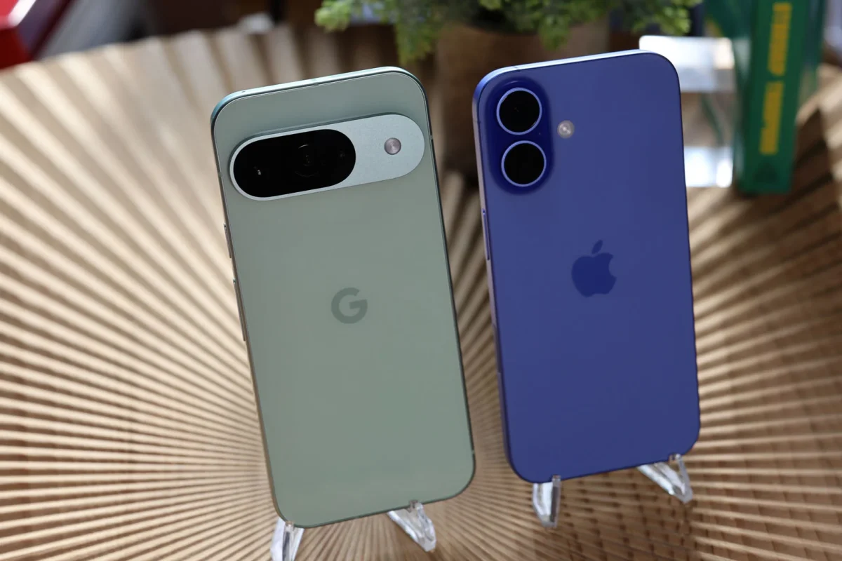 Apple iphone 16 vs. Google Pixel 9