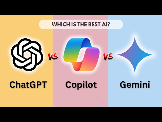 Microsoft's Copilot Vs. OpenAI's ChatGPT Vs. Google's Gemini: What AI Should You Use