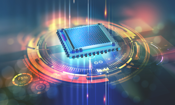 This is a demonstration of quantum computing.